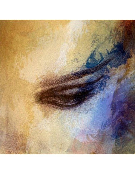 Cuadro rostro de mujer abstracto