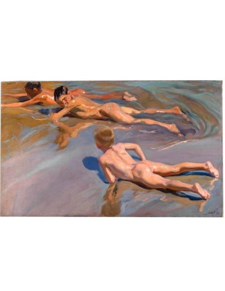 Cuadro Niños en la Playa de Sorolla