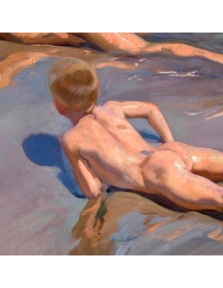 Cuadro Niños en la Playa de Sorolla