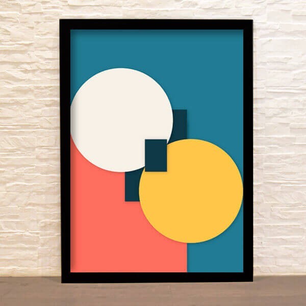 Lámina decorativa Bauhaus