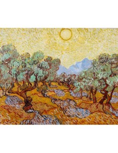 Cuadro Olivos de Van Gogh