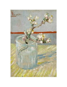 Cuadro Ramita de almendra en flor en un vaso de Van Gogh