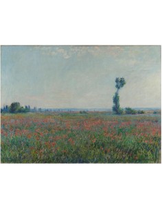 Cuadro Campo de Amapolas de Monet