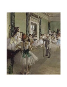 Cuadro Examen de Danza de Degas