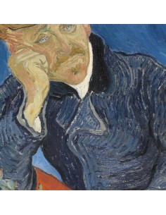 Cuadro Retrato del Doctor Gachet de Van Gogh 2