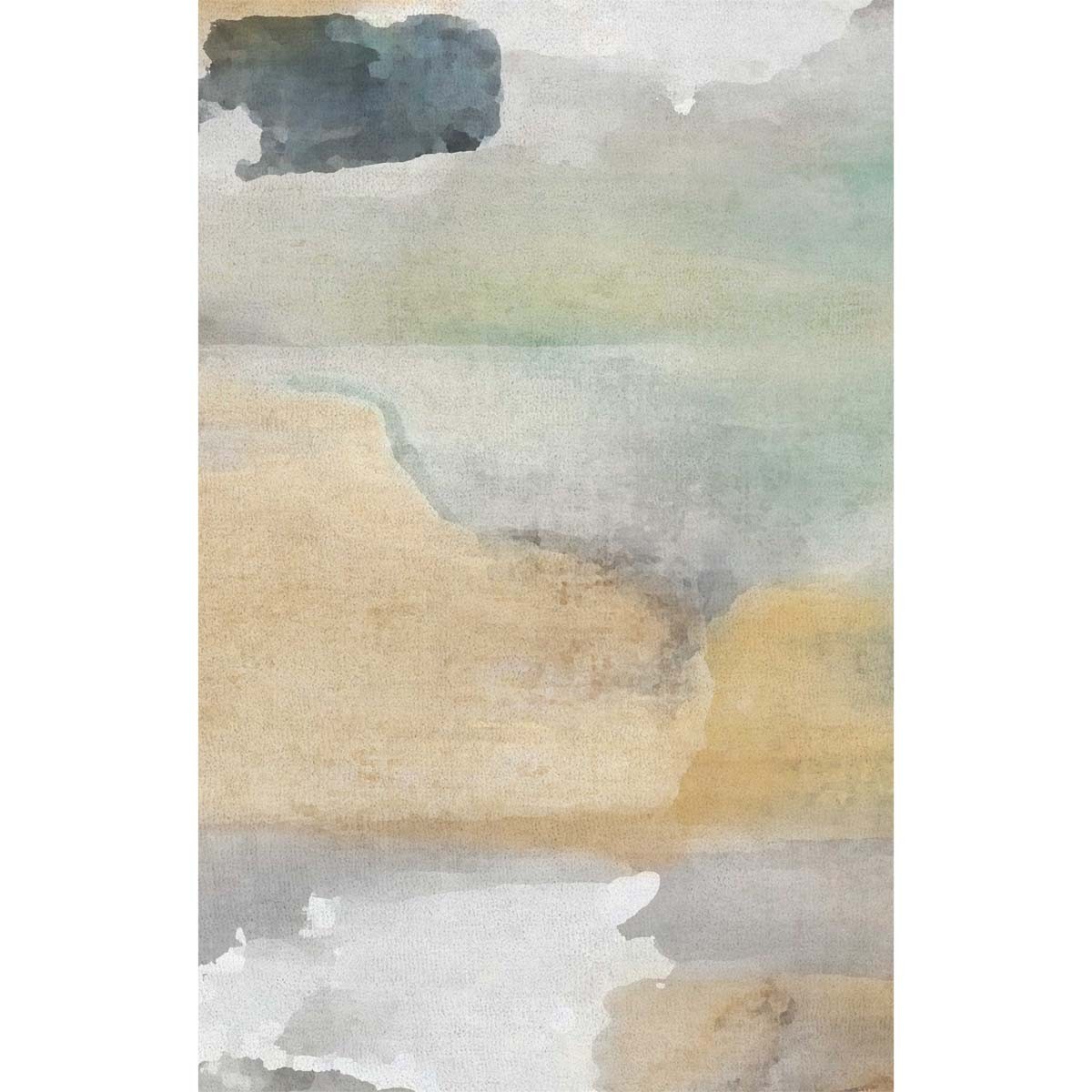 Tríptico Abstract Green Soft Three