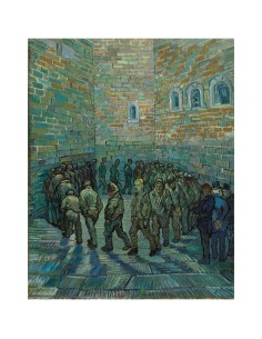 Cuadro La ronda de los presos de Van Gogh