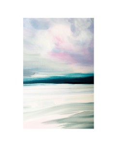 Cuadro abstracto de colores suaves 2