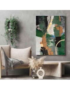 Cuadro abstracto colores claros