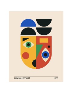 Cuadros Minimalista Faces two 2