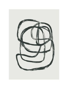 Cuadro hoja de planta minimalista 2