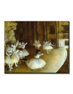 Ballet Rehearsal on Stage
