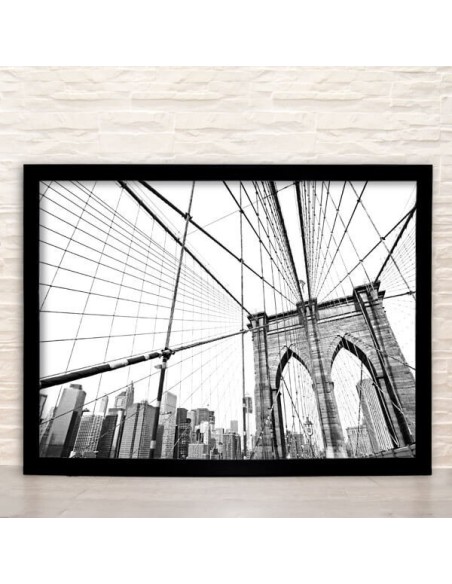 Lámina decorativa Puente de Brooklyn